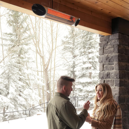 Veito Blade Infrared Heater 1500W Silver with Remote Control