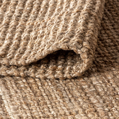 JONATHAN Y Pata Hand Woven Chunky Jute Natural Indoor Area Rug, 3x5, Bohemian, Rustic, Cottage, Easy-Cleaning for Living Room, Bedroom, Kitchen, Non-Shedding (NRF102A-3)