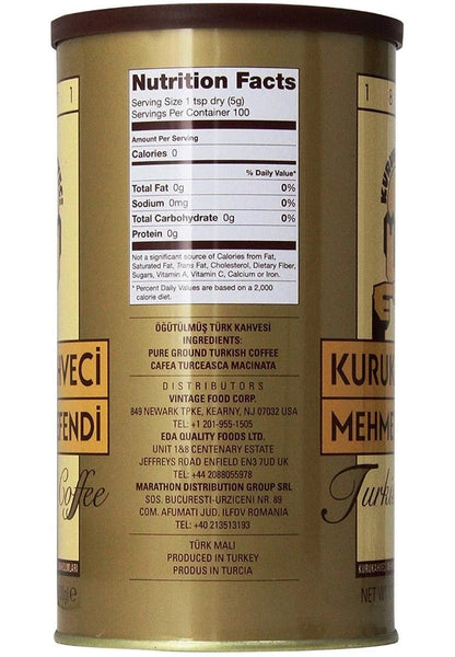 Turkish Coffee Mehmet Efendi