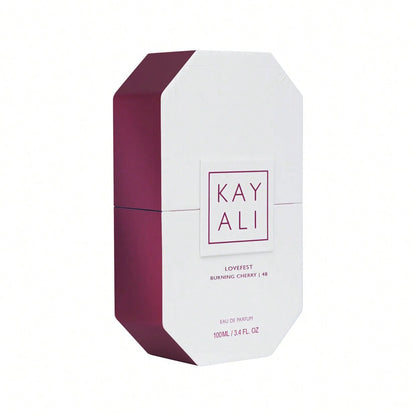 LocalKAYALI Lovefest Burning Cherry 48 Eau De Parfum 100ml – Sweet Fruity Gourmand Perfume For Women – Long Lasting Arabic Fragrance With Black Cherry, Jasmine & Patchouli – Luxury Gift For Birthday, Christmas & Romantic Evenings