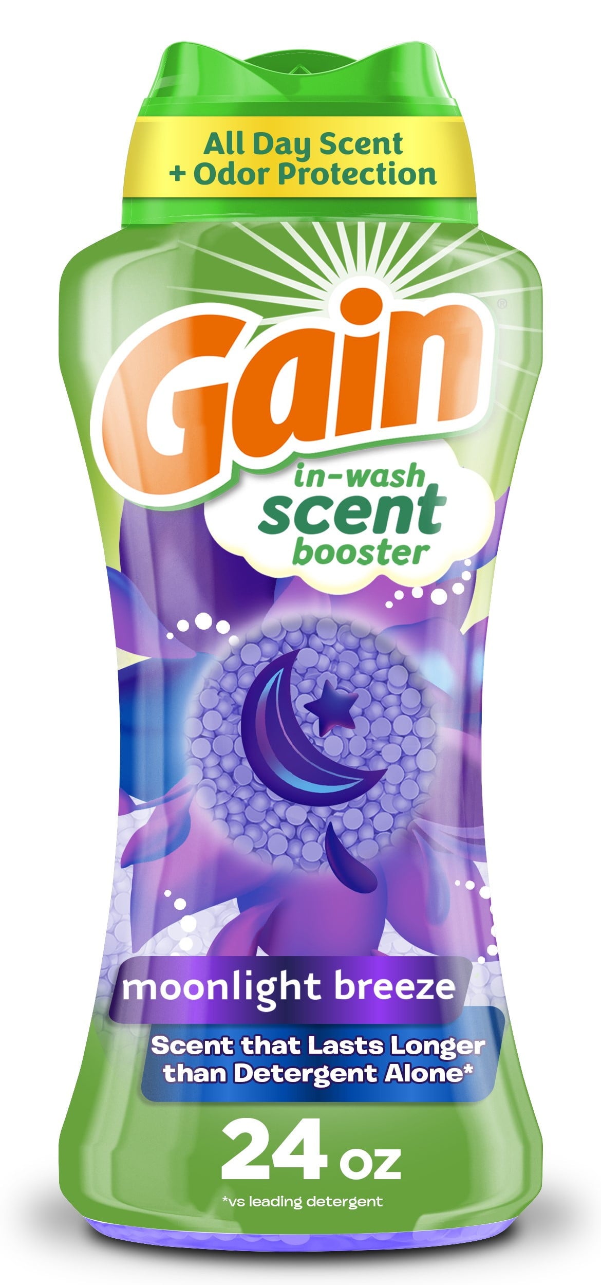Gain Fireworks In-Wash Scent Booster Laundry Beads, Moonlight Breeze Scent, 24 oz