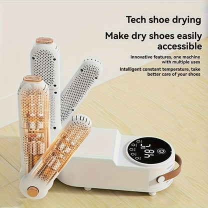 1pc Shoe Dryer, Portable Shoe Dryer, Dehumidifying And Deodorizing Dual-Arm Shoe Dryer, Foldable Adjustable Angle Dryer, Simple Storage, Perfect Solution to Wet Shoes, Suitable for Families, Dormitories And Hotels., Shoe Dryer Portable
